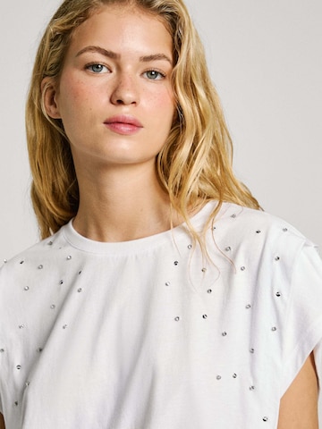 T-shirt 'Raz' Pepe Jeans en blanc