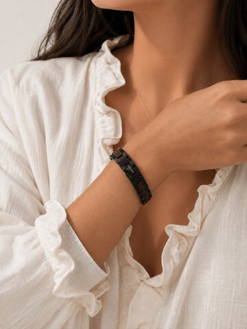 Bracelet 'LANGESEE' Holzwerk en marron