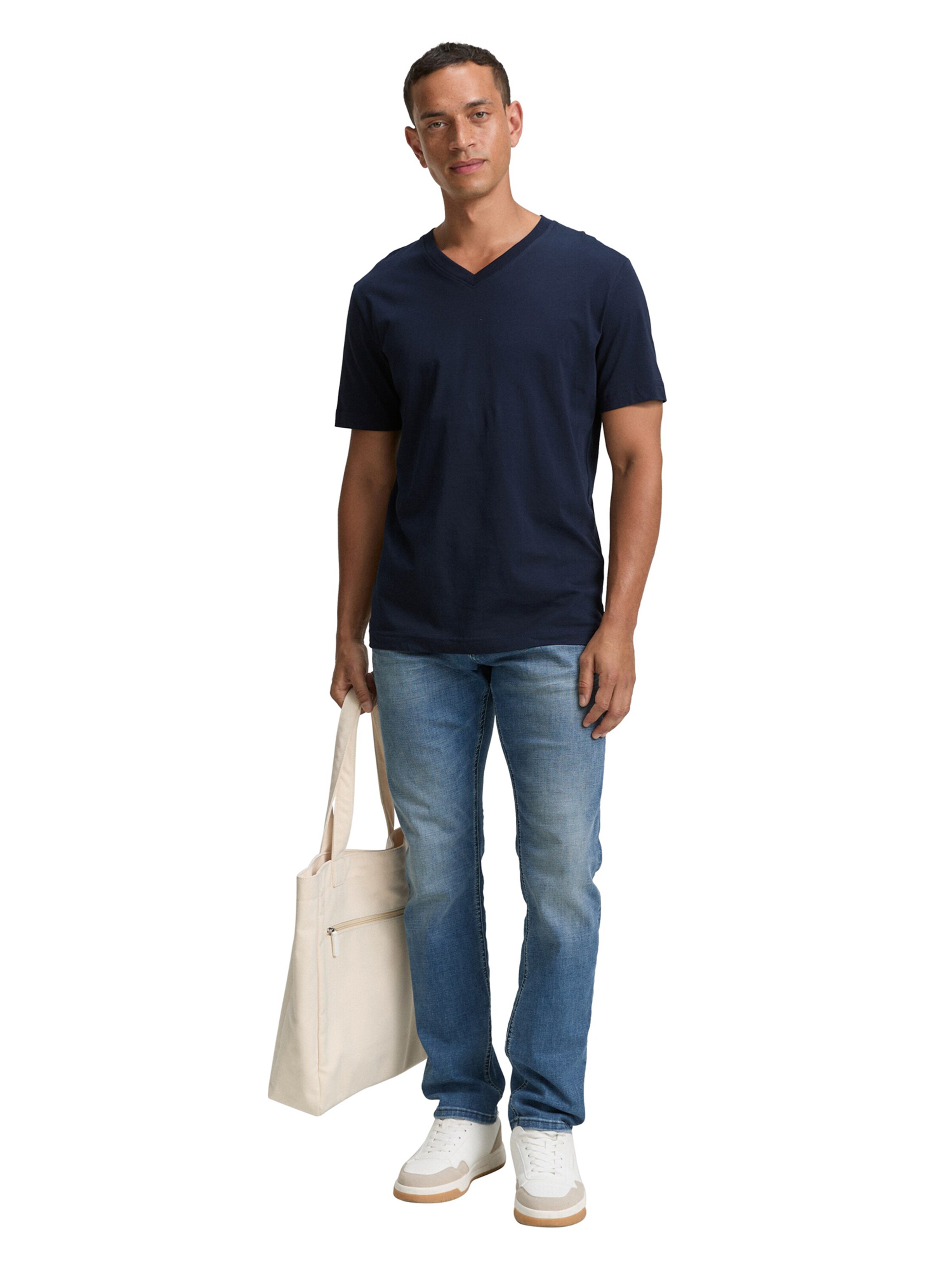 TOM TAILOR Tričko – modrá