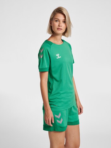 Hummel Performance Shirt 'Poly' in Green