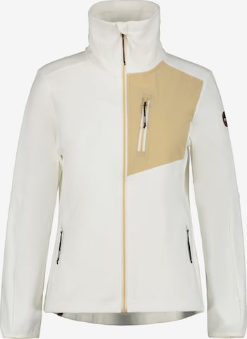 ICEPEAK Sports sweat jacket 'Mears' in White: front