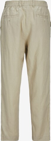 JACK & JONES - Loosefit Calças chino 'Karl Lawrence' em castanho