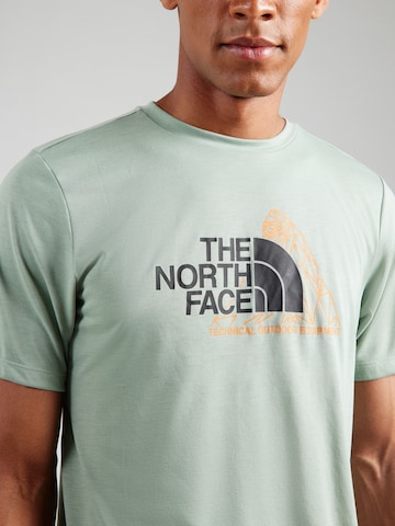 Maglia funzionale 'MOUNTAIN FOUNDATION' di THE NORTH FACE in verde