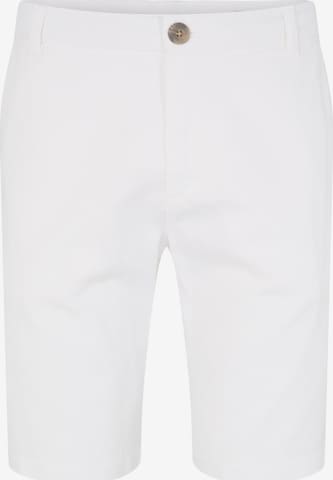 TOM TAILOR Regular Shorts in Weiß: predná strana