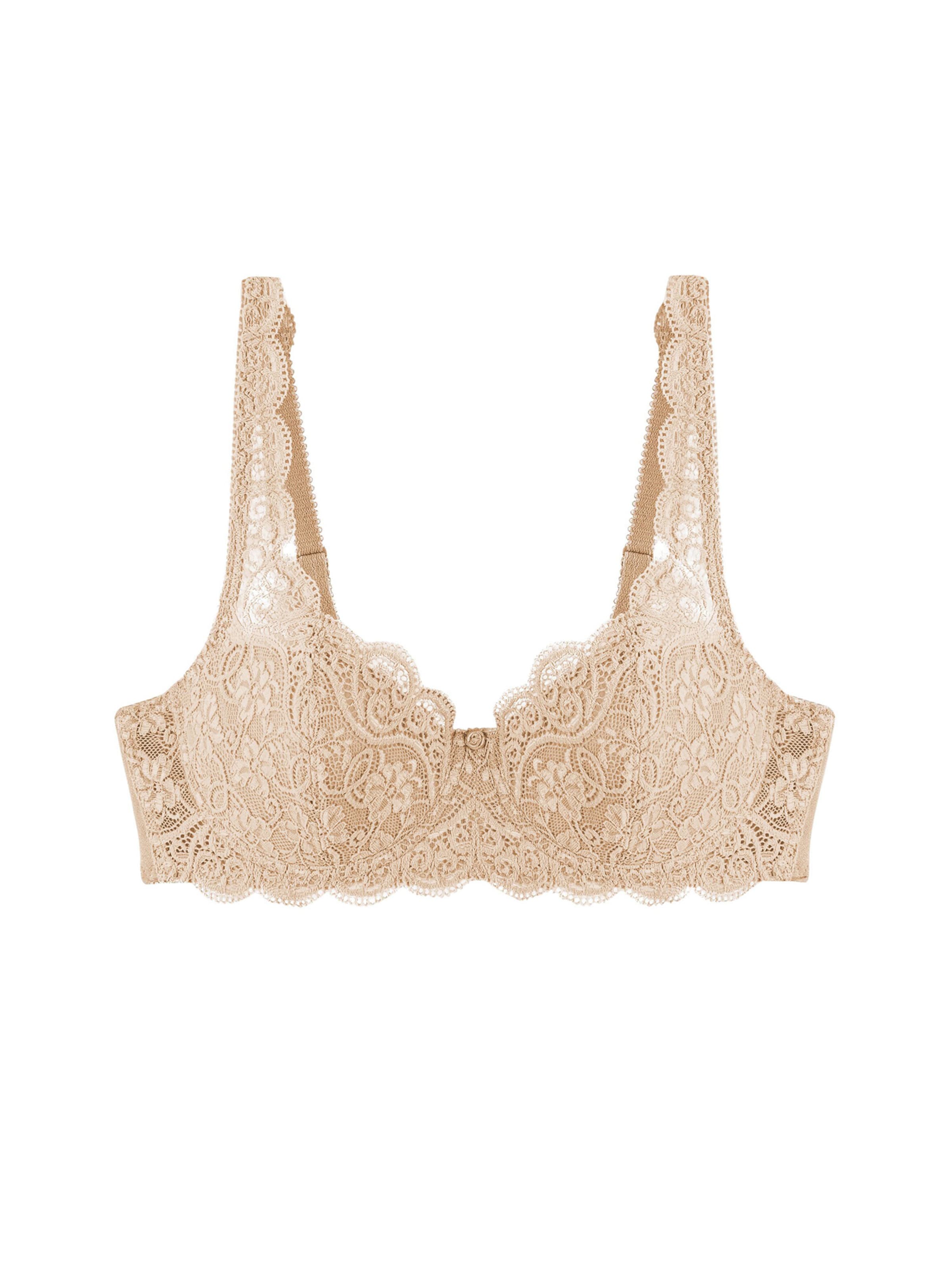 TRIUMPH Bra ' Amourette 300 ' in Beige: front