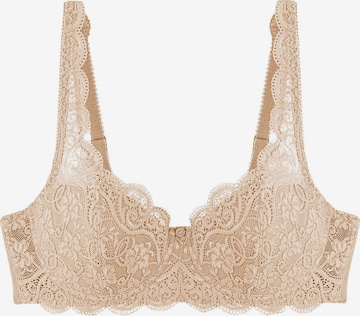 TRIUMPH Bra ' Amourette 300 ' in Beige: front