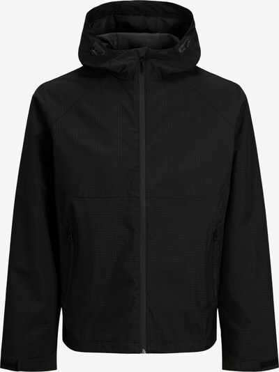 JACK & JONES Toiminnallinen takki 'Thread' värissä musta, Tuotenäkymä