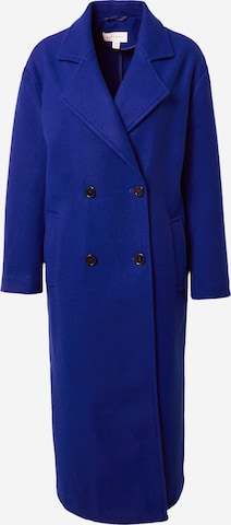 Warehouse Демисезонное пальто в Синий: спереди