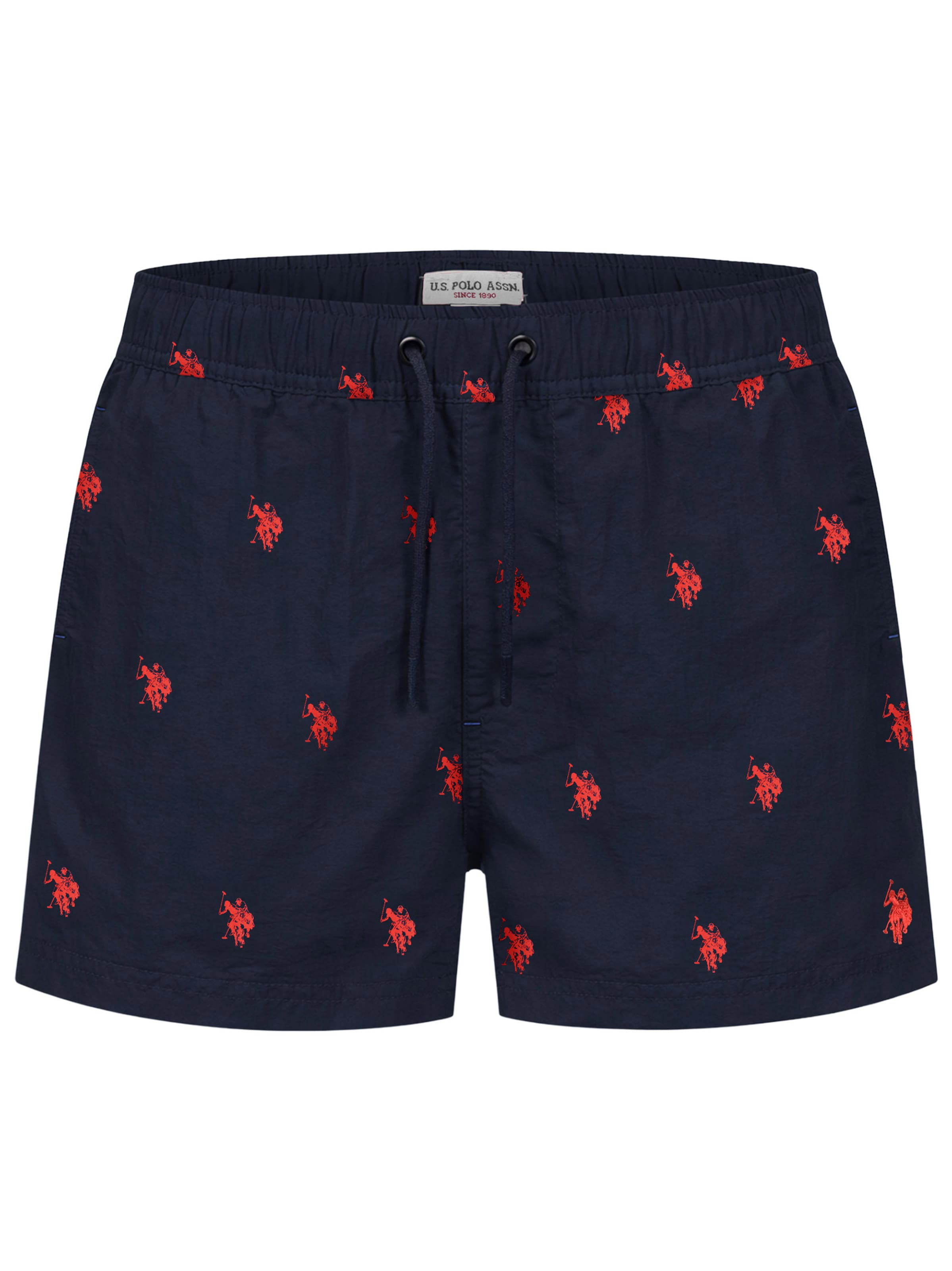 Shorts de bain U.S. POLO ASSN. en bleu : devant