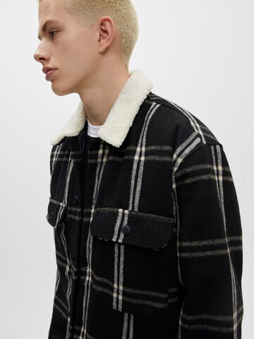 Pull&Bear Between-Season Jacket in Black