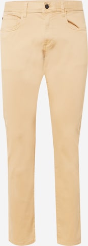 Coupe slim Pantalon chino ESPRIT en beige : devant