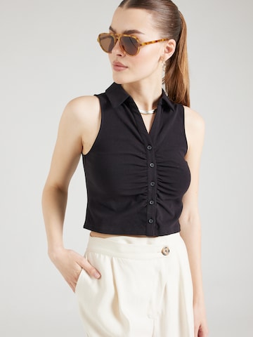 ABOUT YOU Top 'Nancy' in Black: front