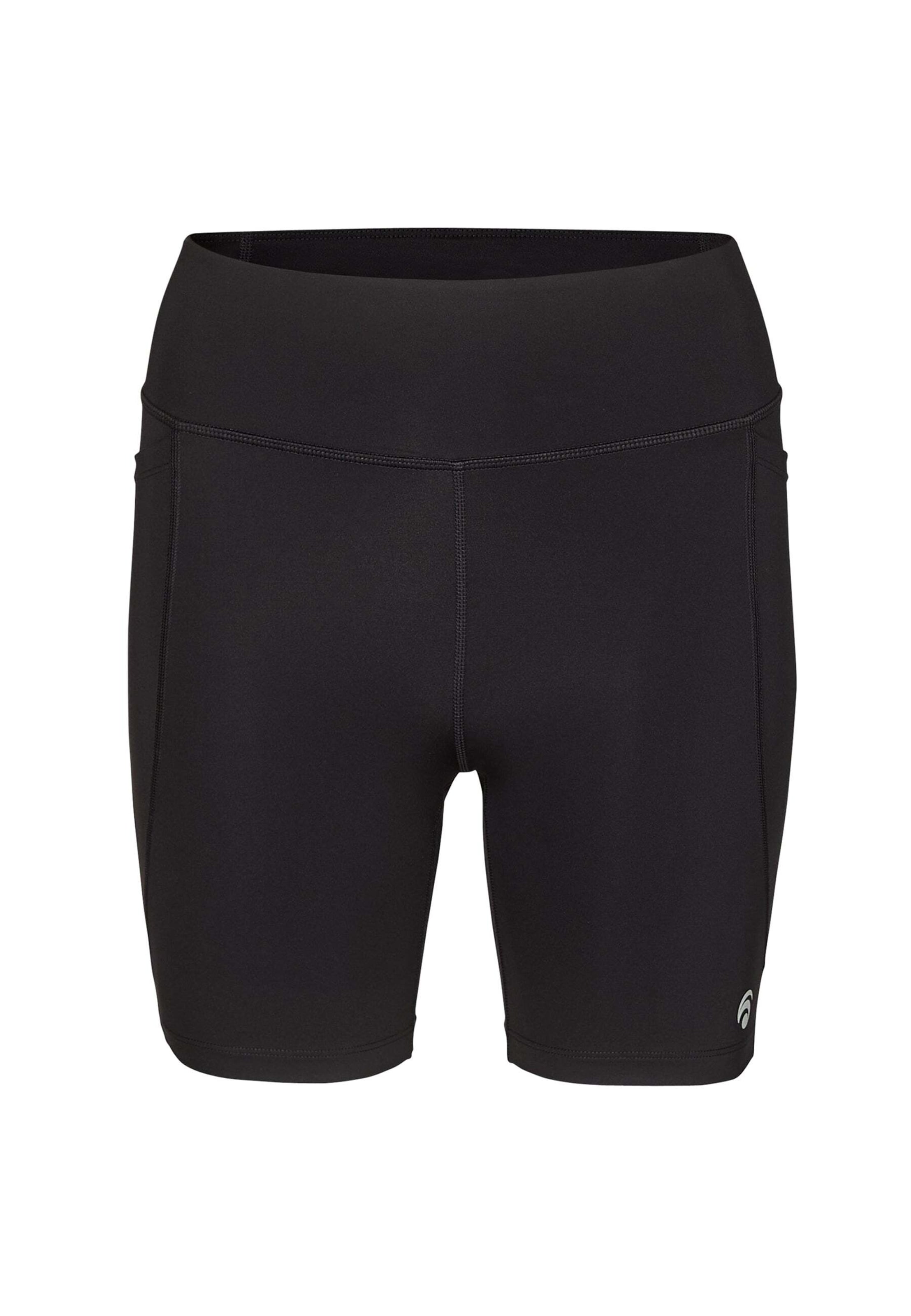 OCEANSAPART Slim fit Workout Pants 'Soho' in Black: front