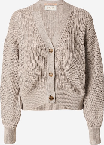 SCOTCH & SODA Knit Cardigan in Grey: front