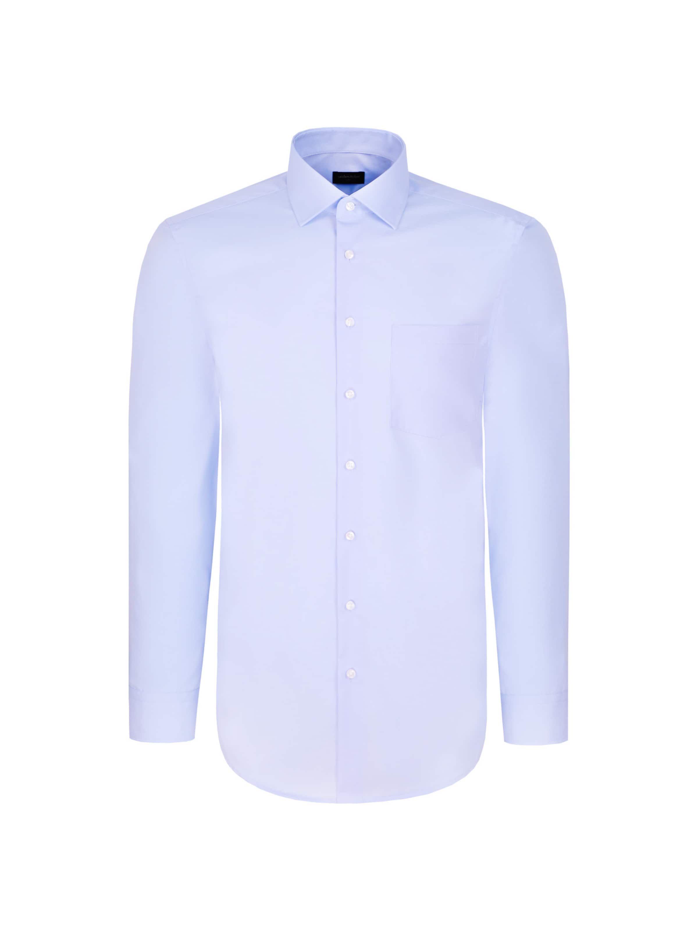 Coupe regular Chemise business SEIDENSTICKER en bleu : devant