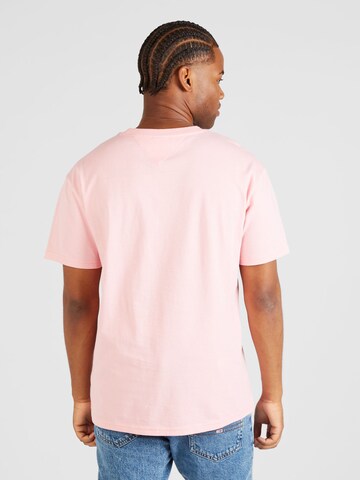 Tommy Jeans Koszulka w kolorze różowy