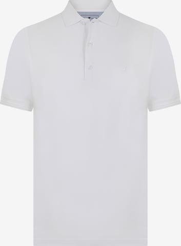 balta DENIM CULTURE Marškinėliai 'Ken': priekis