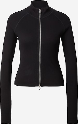 Cardigan 'Ali' WEEKDAY en noir : devant