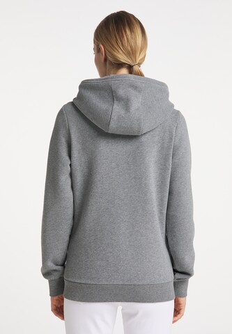 DreiMaster Maritim Zip-Up Hoodie in Grey