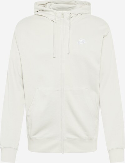 Nike Sportswear Veste de survêtement en beige, Vue avec produit