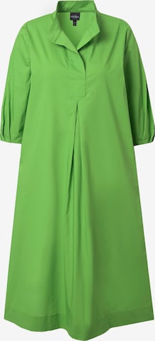 Ulla Popken Dress in Green: front