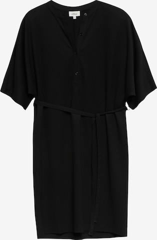 Robe-chemise s.Oliver en noir : devant