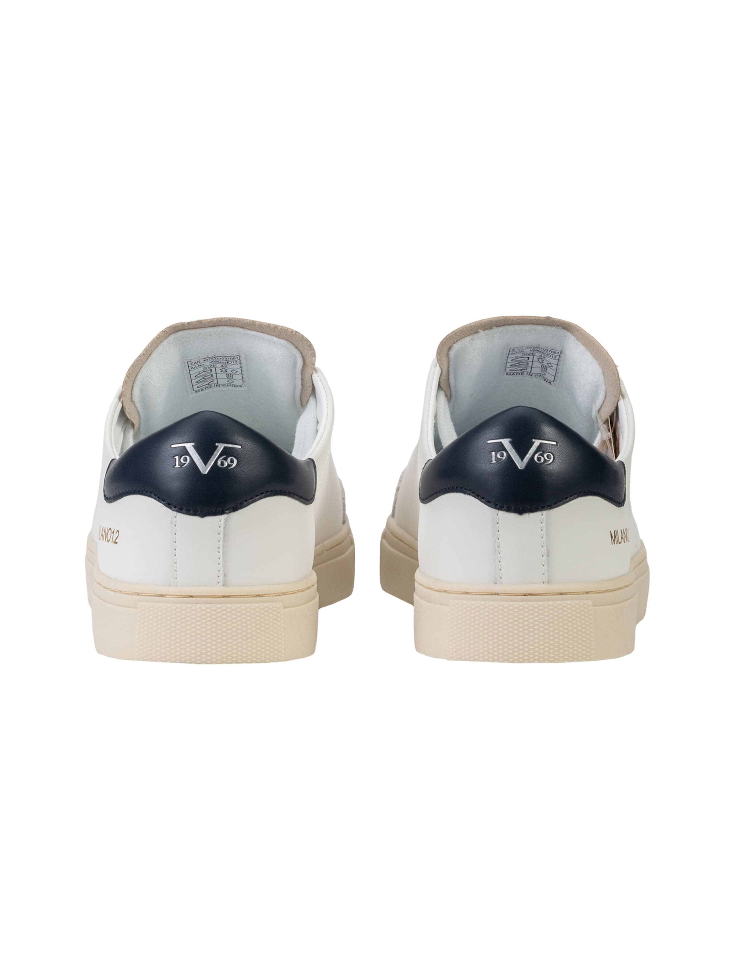 19V69 ITALIA Platform trainers 'Milano 1.2' in White