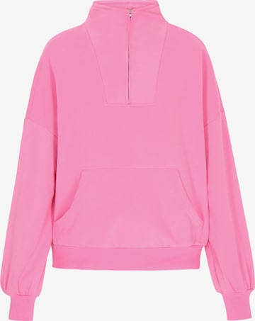 rožinė myMo ATHLSR Megztinis be užsegimo: priekis