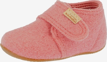 Living Kitzbühel Huisschoenen 'Schurwolle' in Roze: voorkant