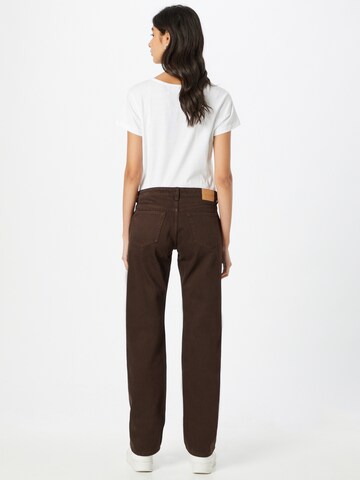 Regular Jeans 'Arrow' de la WEEKDAY pe maro