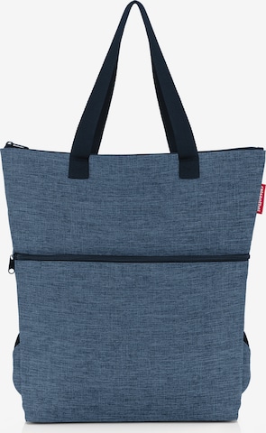 REISENTHEL Backpack in Blue: front