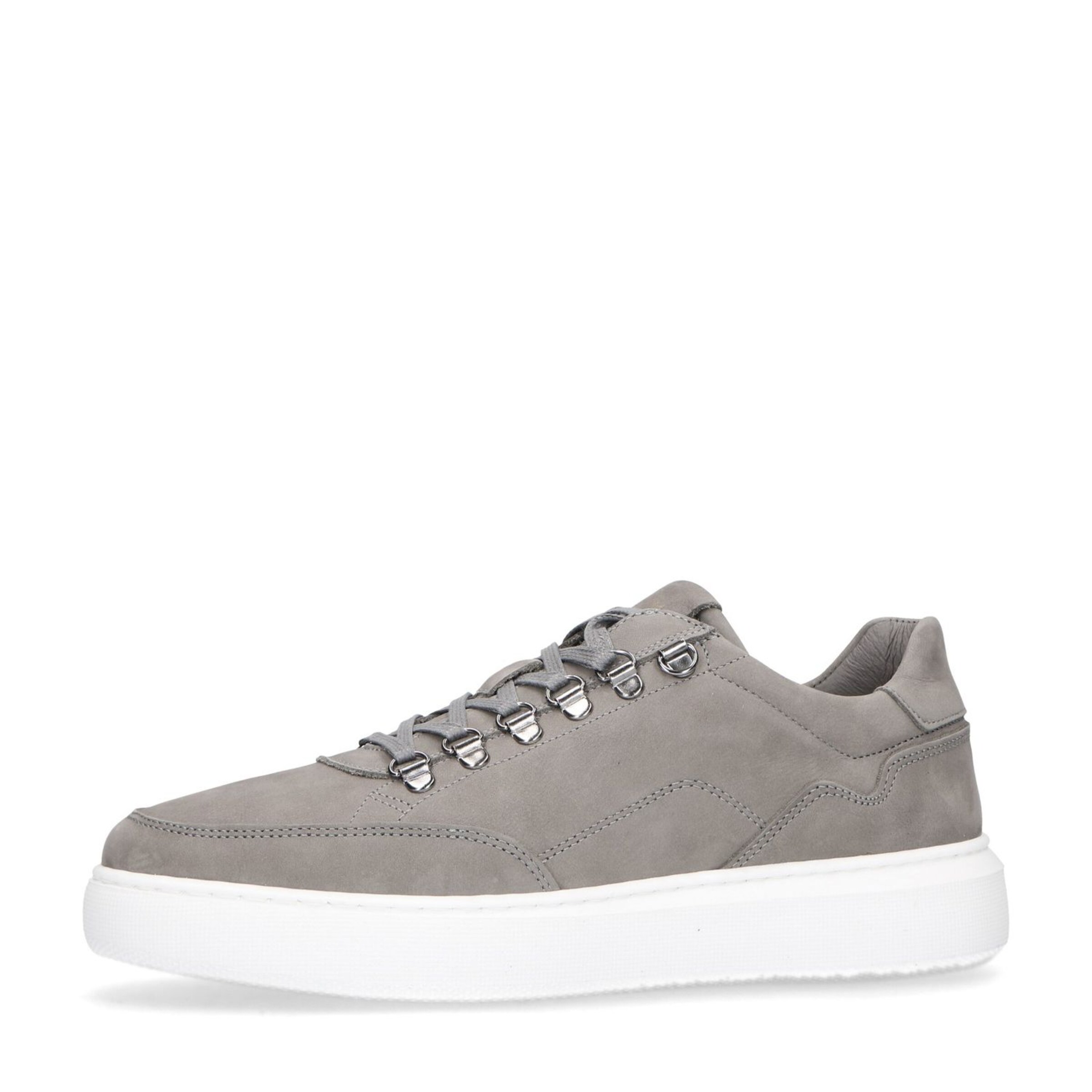 MANFIELD Sneakers in Grey: front