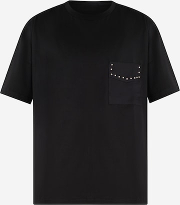 T-Shirt LOW BRAND en noir : devant
