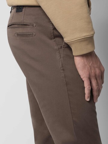 MEYER Slimfit Chino in Bruin