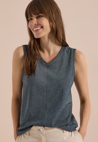 CECIL Top in Blue: front