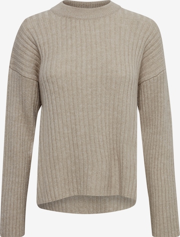 b.young Strickpullover "NASIKA" in Beige: predná strana