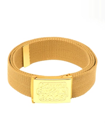 EDWIN Riem 'Clip Belt Gold' in Geel: voorkant