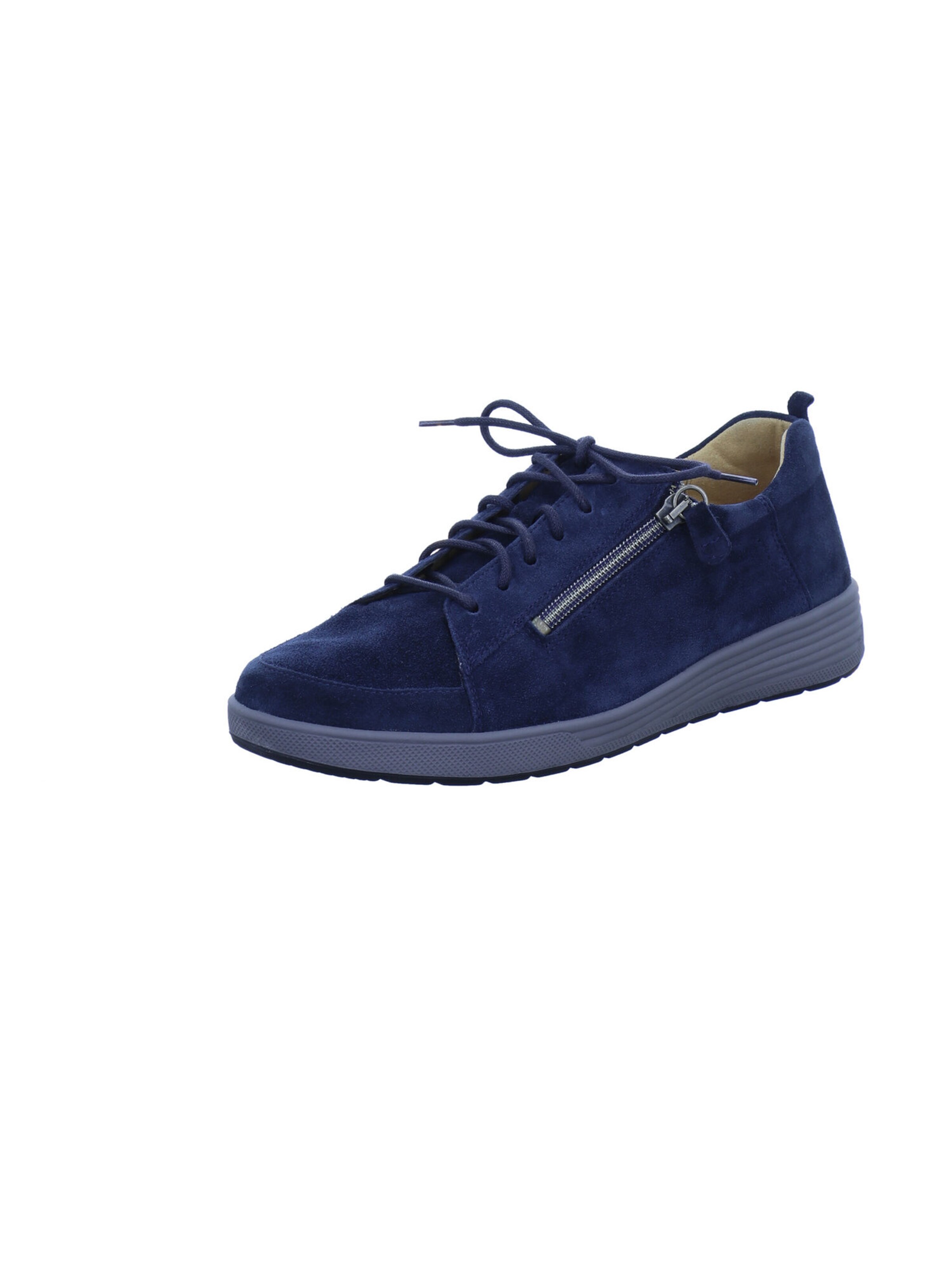 Ganter Schnürschuhe 'Klara' in Blau: Vorderseite