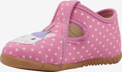 Richter Schuhe Hausschuh in mischfarben / rosa, Produktansicht