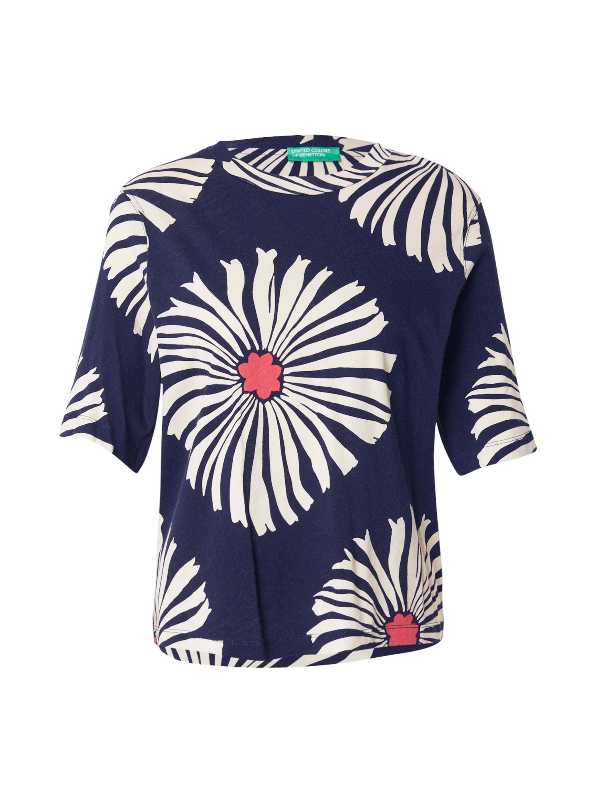 Tricou de la UNITED COLORS OF BENETTON pe albastru: față