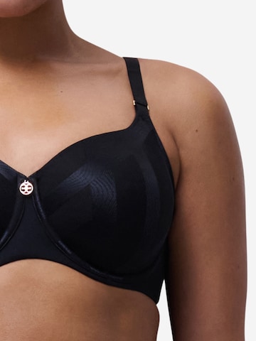 Chantelle Minimiser Bra 'Glaze' in Black