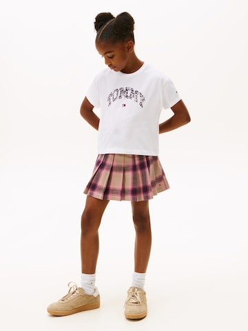 TOMMY HILFIGER Majica 'VARSITY' | bela barva