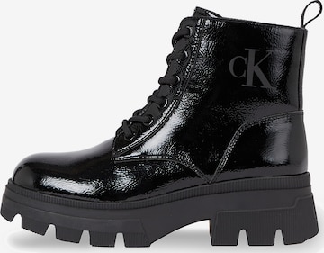 Boots Calvin Klein en noir : devant