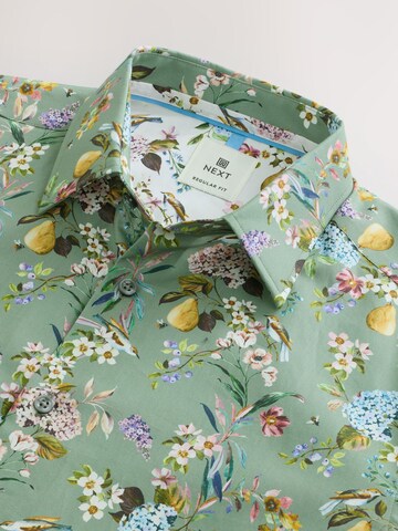 Next - Regular Fit Camisa em verde