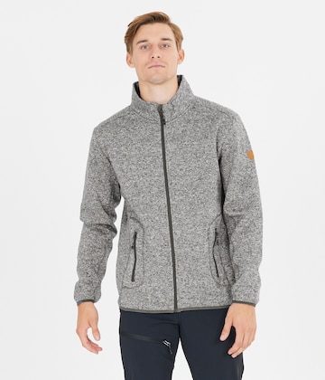 Whistler Fleece Jacket in Grey: front