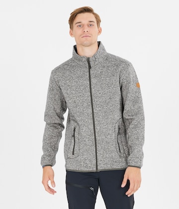 Whistler Fleece jas in Grijs: voorkant