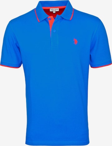 T-Shirt U.S. POLO ASSN. en bleu : devant