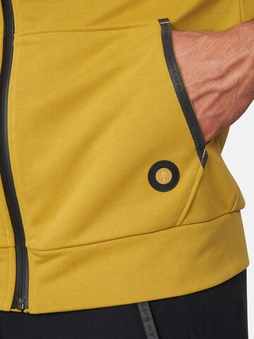 GOLD´S GYM APPAREL Sportbodywarmer 'DRAPER' in Geel