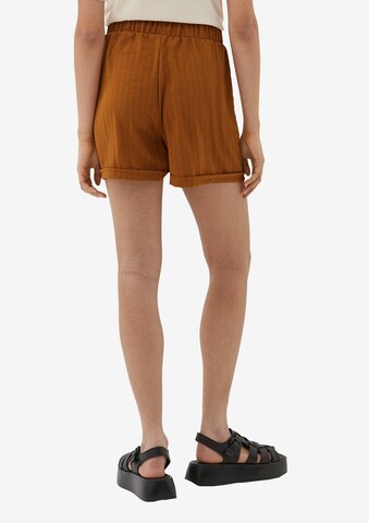 QS Regular Shorts in Braun