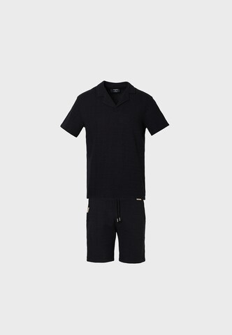 Tom Barron Leisure suit in Black: front
